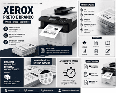 XEROX PRETO