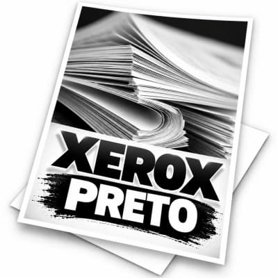 XEROX PRETO A4